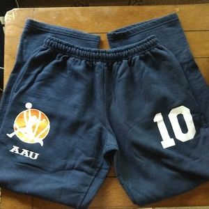 AAU basketball decal sweatpants